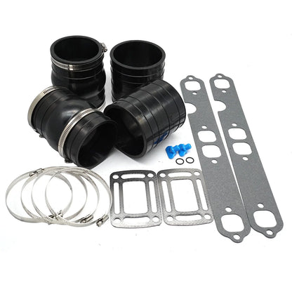 Exhaust Bellows Hose Kit for Volvo Penta 5.0L/5.7L Sterndrive