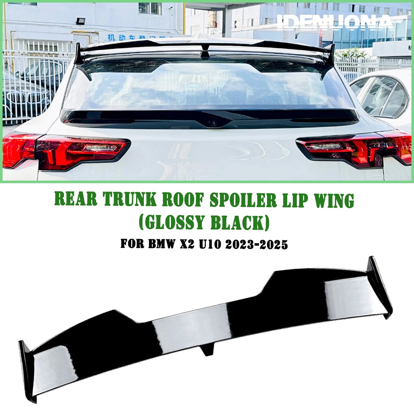 Rear Boot Spoiler Lip for BMW X2 U10 (2023-2025)