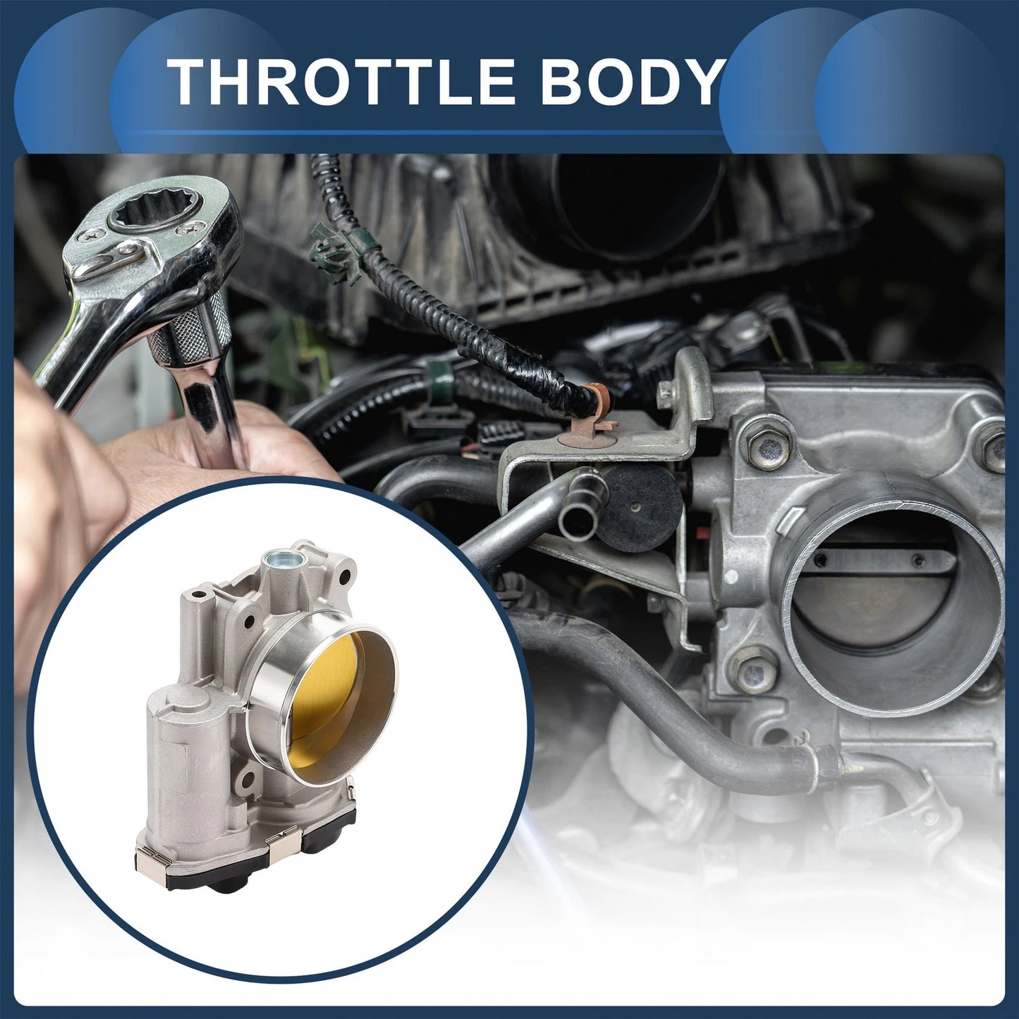 Throttle Body 3.6L V6 for Chevy Traverse / Equinox (2009 - 2011)