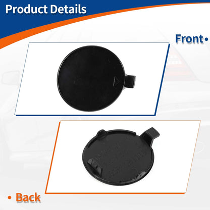 Bumper Tow Hook Cover for BMW 2 Series (2014-2021) Unpainted