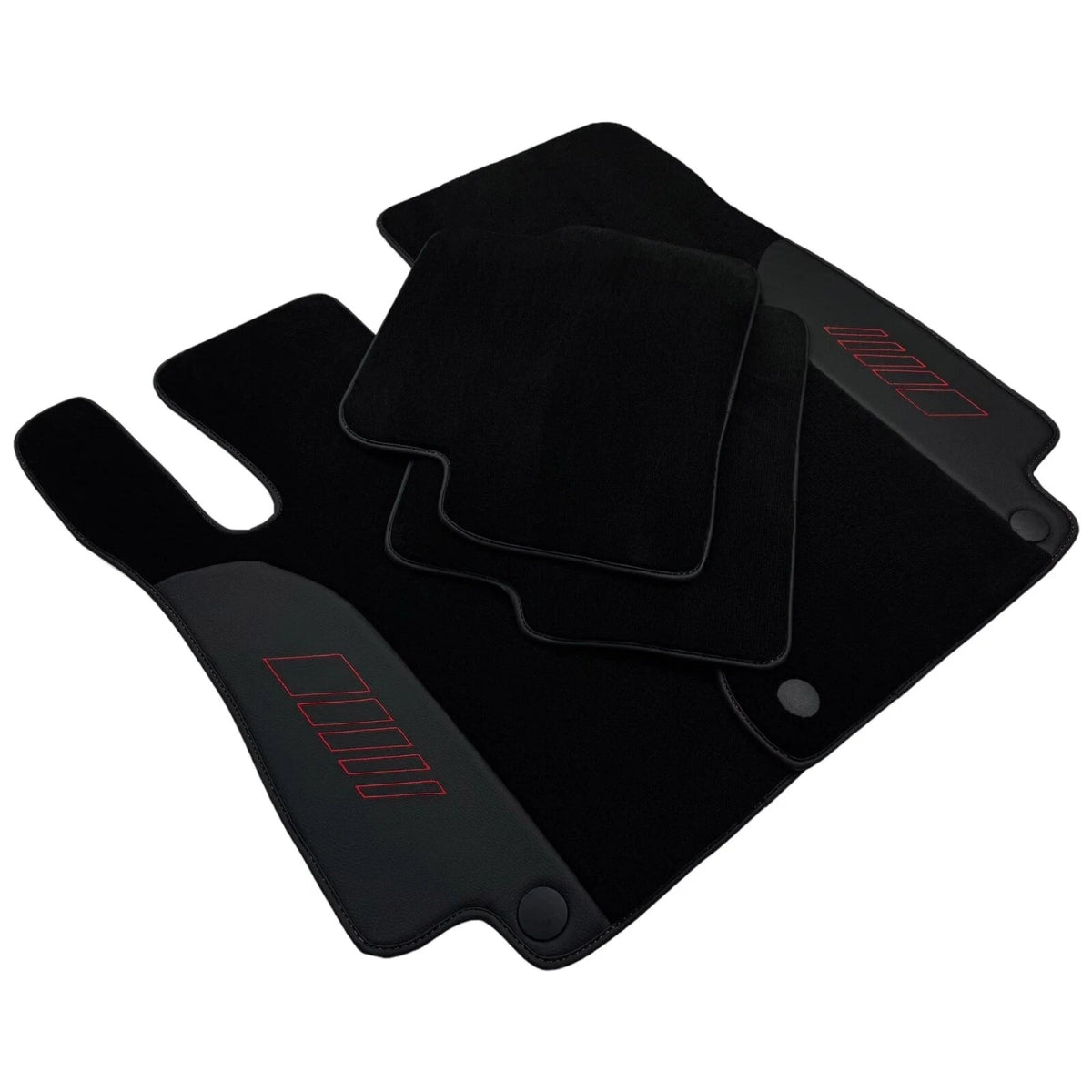 Black Floor Mats for Mercedes Benz CL-Class C216 Coupe (2006-2013)