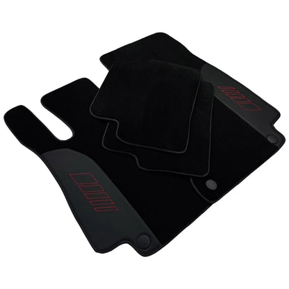 Black Floor Mats for Mercedes Benz CL-Class C216 Coupe (2006-2013)