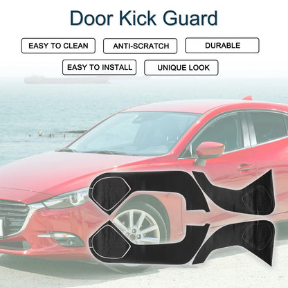 Door Kick Guard for Mazda 3 Axela (2017-2019) Front Rear Driver Passenger