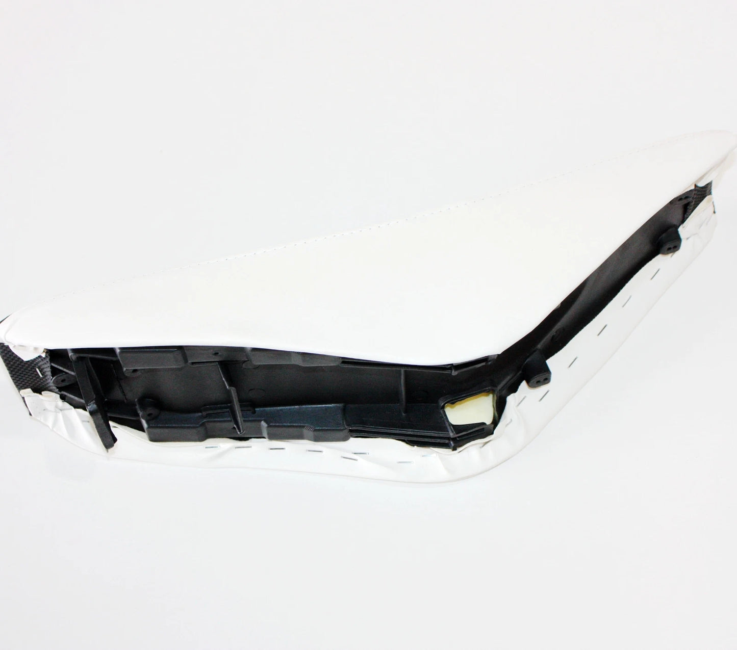 White Flat Tall Foam Seat for CRF50 110cc 125cc 140cc Pit Pro Trail Dirt Bike