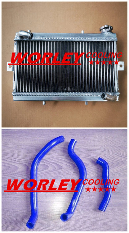 Aluminum Radiator & Silicone Hoses for Honda TRX250 TRX250R (1986-1987)