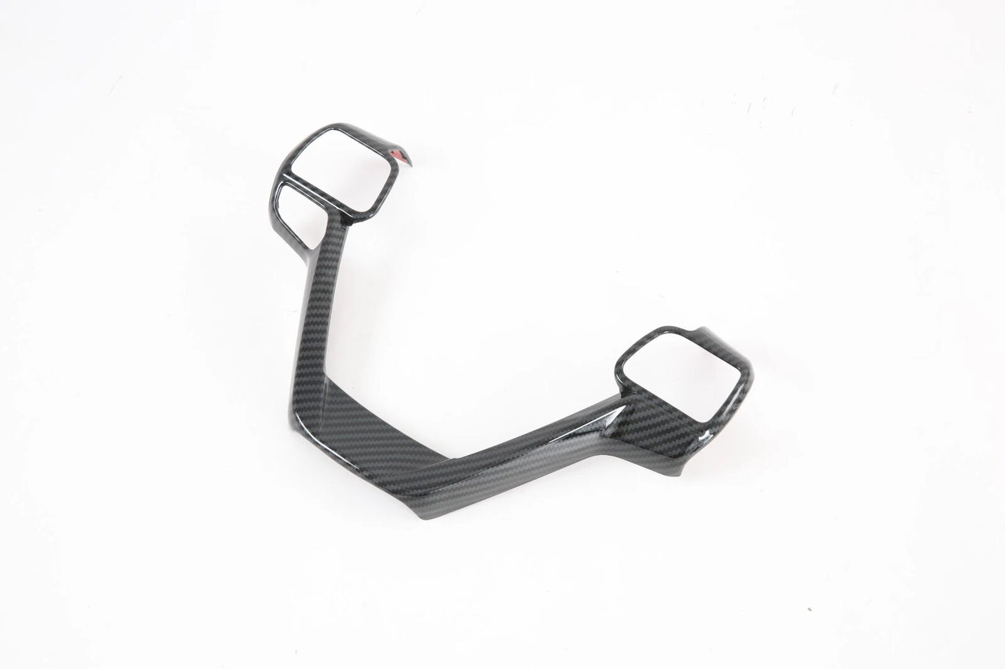 LHD Inner Steering Wheel Carbon Fiber Cover Trim for Toyota Sienna (2015-2020)