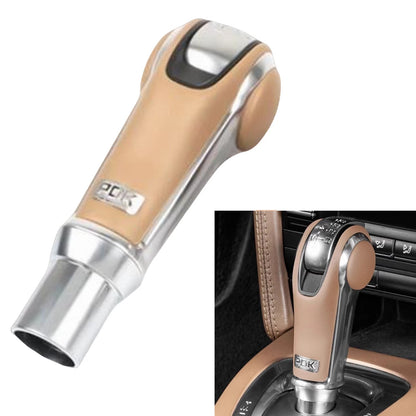 Beige Leather Gear Shift Knob for Porsche 718 (2016-2024)