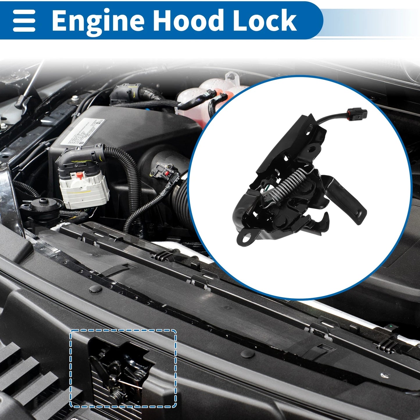 Bonnet Latch Assembly for Toyota Venza (2009-2016) - 1 x Quality Replacement