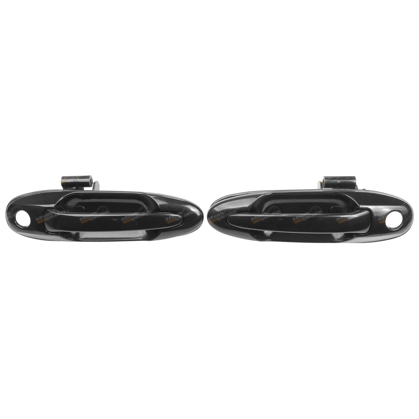 Black Front Outer Door Handles for Landcruiser FZJ105 HDJ100 HZJ105 UZJ100