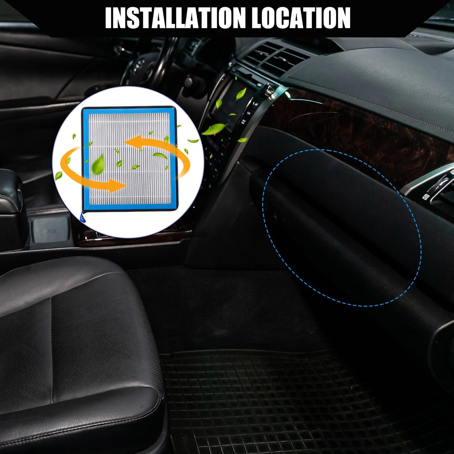 1 Pcs Car Cabin Air Filter for Toyota 4Runner