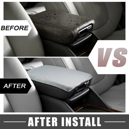 Center Console Armrest Cover for Mazda CX30 (2020-2023) Gray