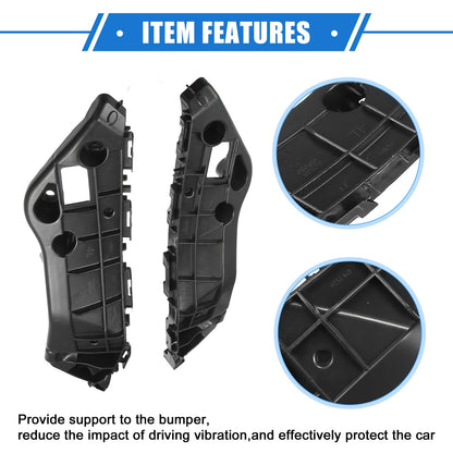 Front Bumper Brackets for Toyota RAV4 2016-2018 (2 x Covers)