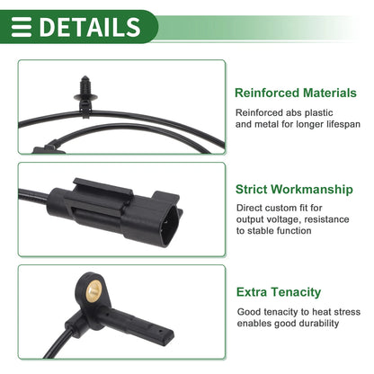 ABS Wheel Speed Sensor for Jeep Compass Front Right (2007-2023)