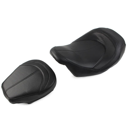 Low-Profile Driver Passenger Pillion Seat for Touring Road Glide CVO (2009-2022)
