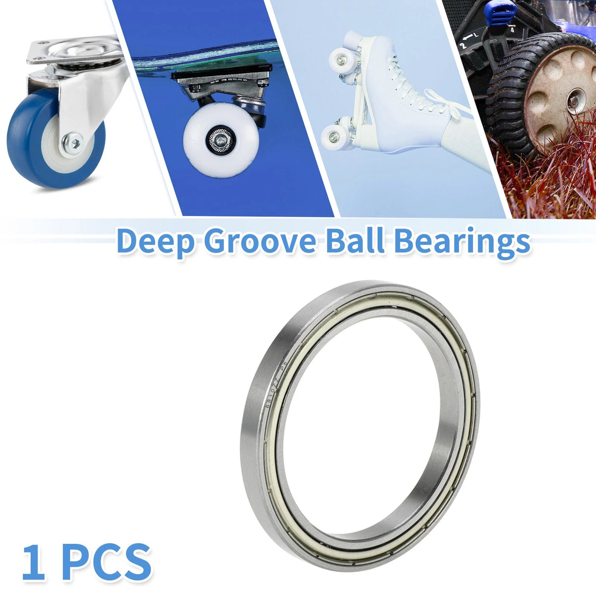 Deep Groove Ball Bearing P5 50x65x7mm 1 Pc for Scooter Skateboard Wheel