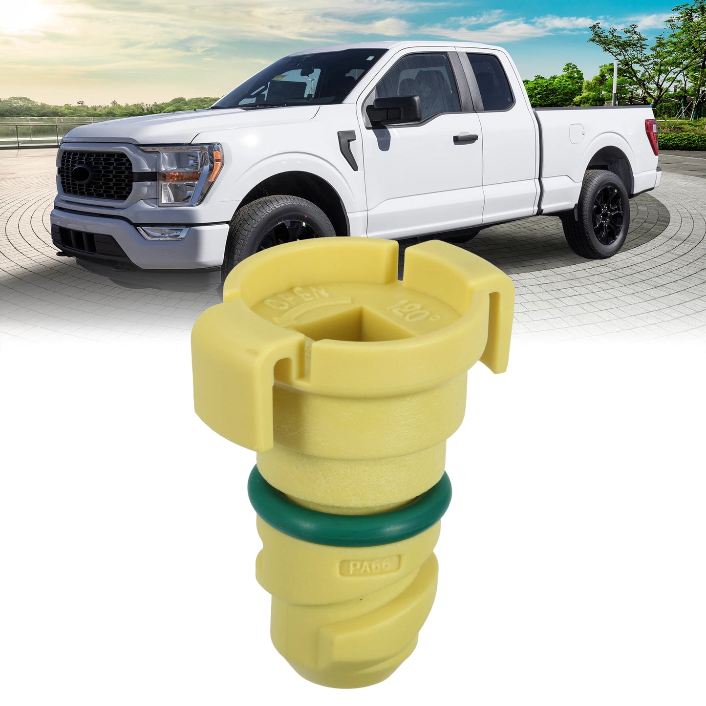 2 x ABS Engine Oil Drain Plugs for Ford F150 (2015-2021)
