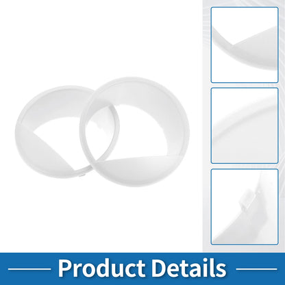 2 x Headlight Trim Bezels for Jeep Wrangler JK (2007)