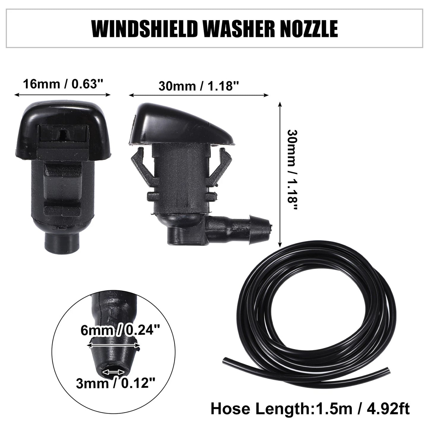 Windshield Washer Nozzle Kit for GMC Acadia (2014-2015)