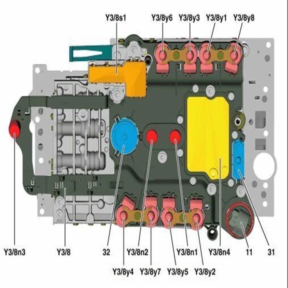 Speed Gearbox Transmission Sensor for Mercedes Benz (722.9)