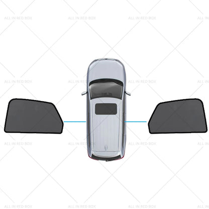 Magnetic Mesh Sun Blind Shades for Audi Q5 FY (2017-2025)