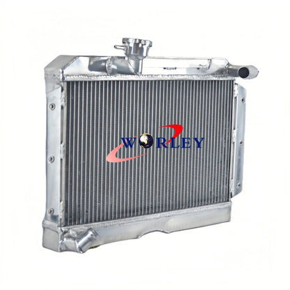 5ROW Aluminum Radiator & Fans for Rover MG MGA 1500/1600/1622 (1955-1962)