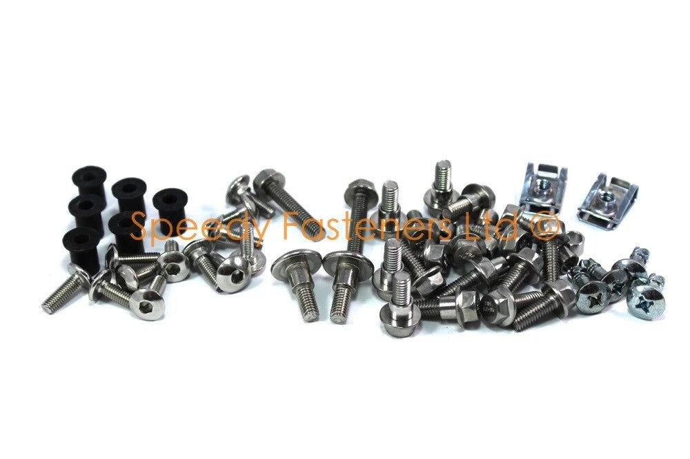 Stainless Fairing Bolts, Screws & Dzus Studs for Honda CBR1000F (1987–2000)