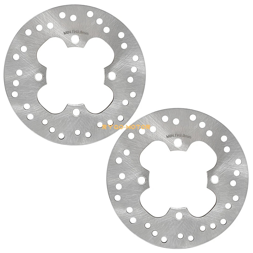 2 x Front Brake Disc Rotors for Honda Foreman Rubicon 500 TRX500FA/FM (2020-2024)