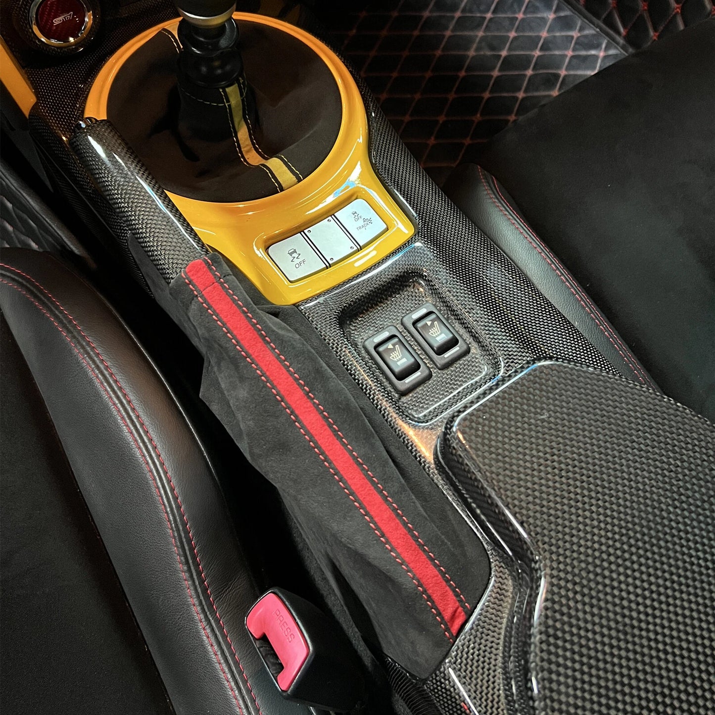 Handbrake Cover for Subaru BRZ, Toyota GT86, Scion FR-S (2013-2020)