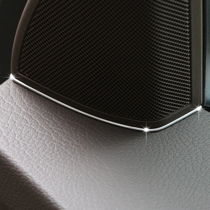 Chrome Speaker Frame Cover for Mercedes Benz X204 GLK (2009-2015)