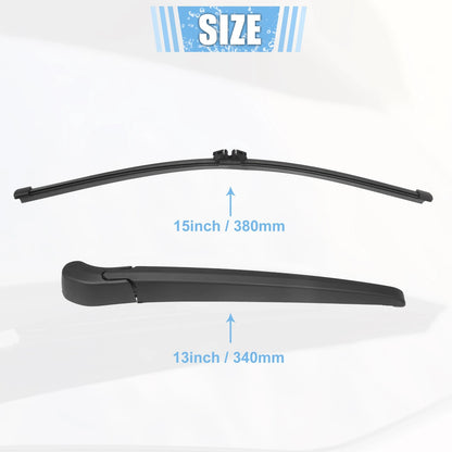 Rear Windshield Wiper Blade Arm Set for BMW X5 X5M E70 (2006-2013)