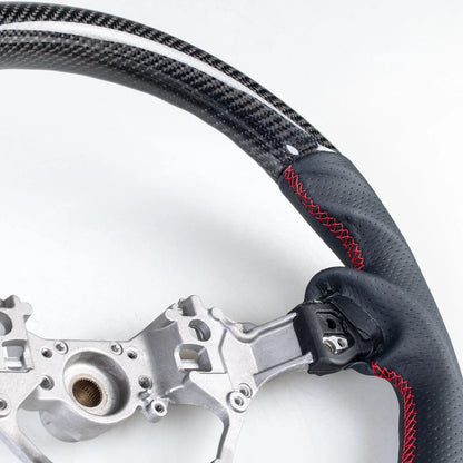 Carbon Flat Bottom Steering Wheel for Toyota 86, Subaru BRZ (2017-2021)