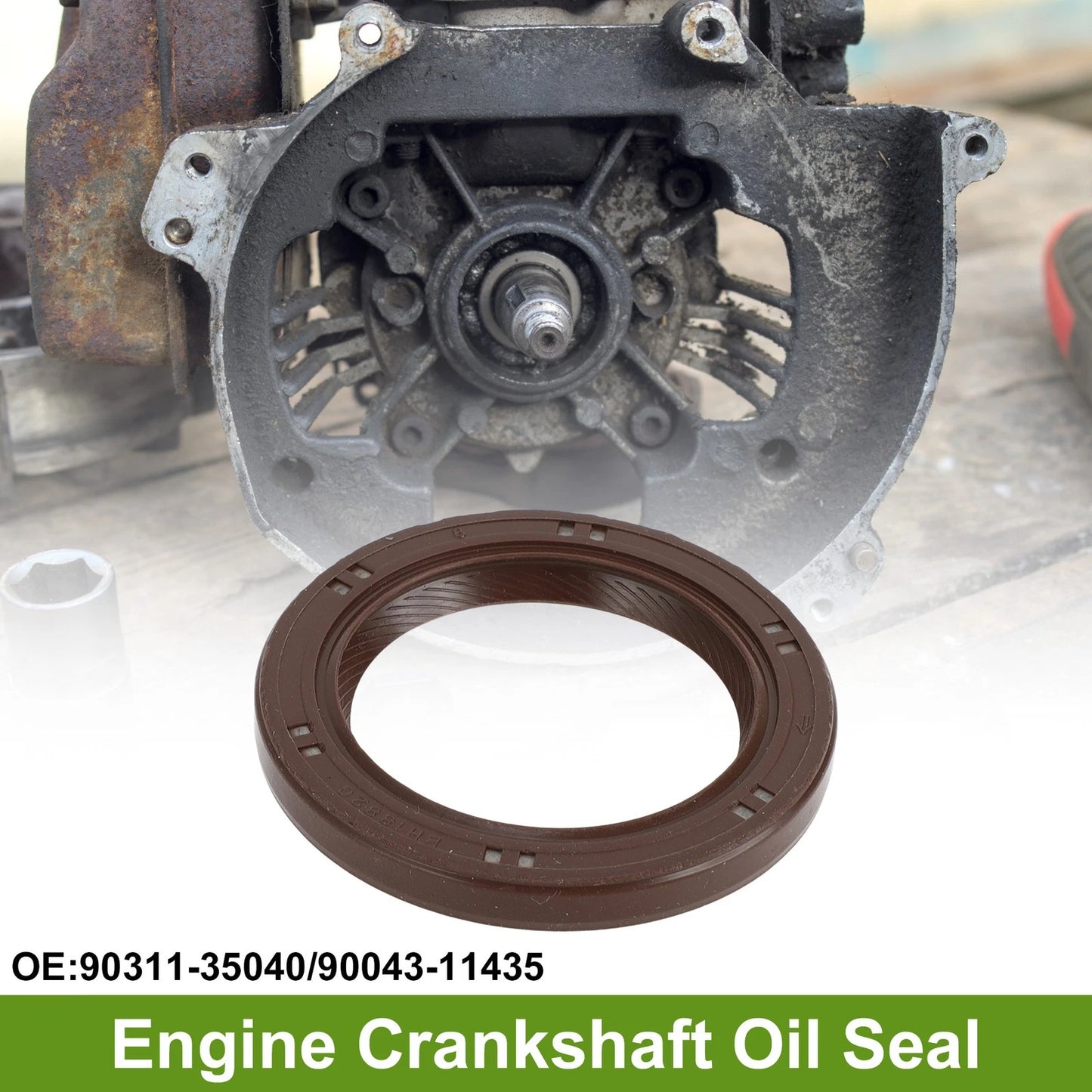 Crankshaft Oil Seal for Toyota Celica Corolla Tercel Supra MR2 (1980-1999)