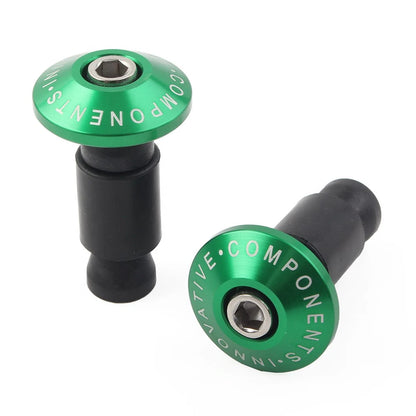 CNC 7/8" Handlebar End Weights Grips Cap Plugs for Dirt Bike Motor Green