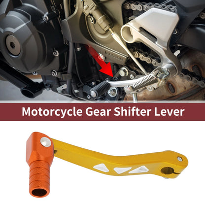 Folding Gear Shifter Lever for Yamaha TTR 50cc Gold Tone Orange