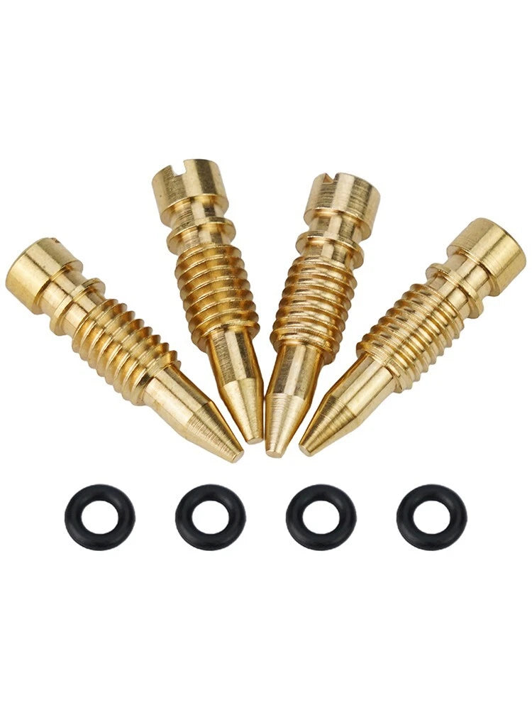 Carburetor Float Bowl Drain Screw Set 4 for CB650/CB750/CB900/CB1100