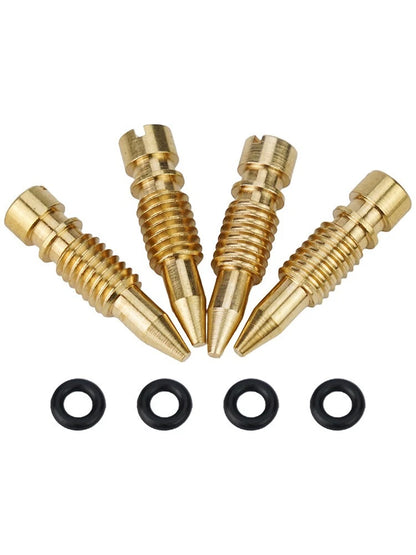 Carburetor Float Bowl Drain Screw Set 4 for CB650/CB750/CB900/CB1100