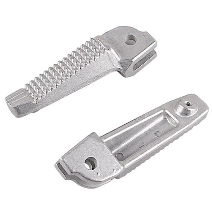 Front Silver Footrests Pegs for BMW K1300S K1300R F800R (2005-2013)