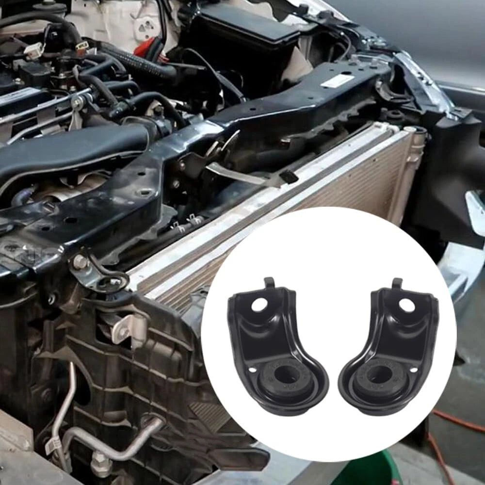 Upper Radiator Mount Bracket Set  Left+Right for Honda Civic (2016-2021)