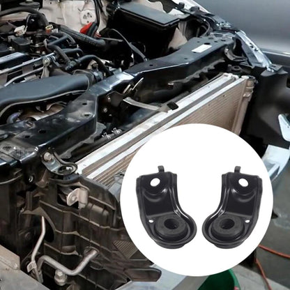 Upper Radiator Mount Bracket Set  Left+Right for Honda Civic (2016-2021)