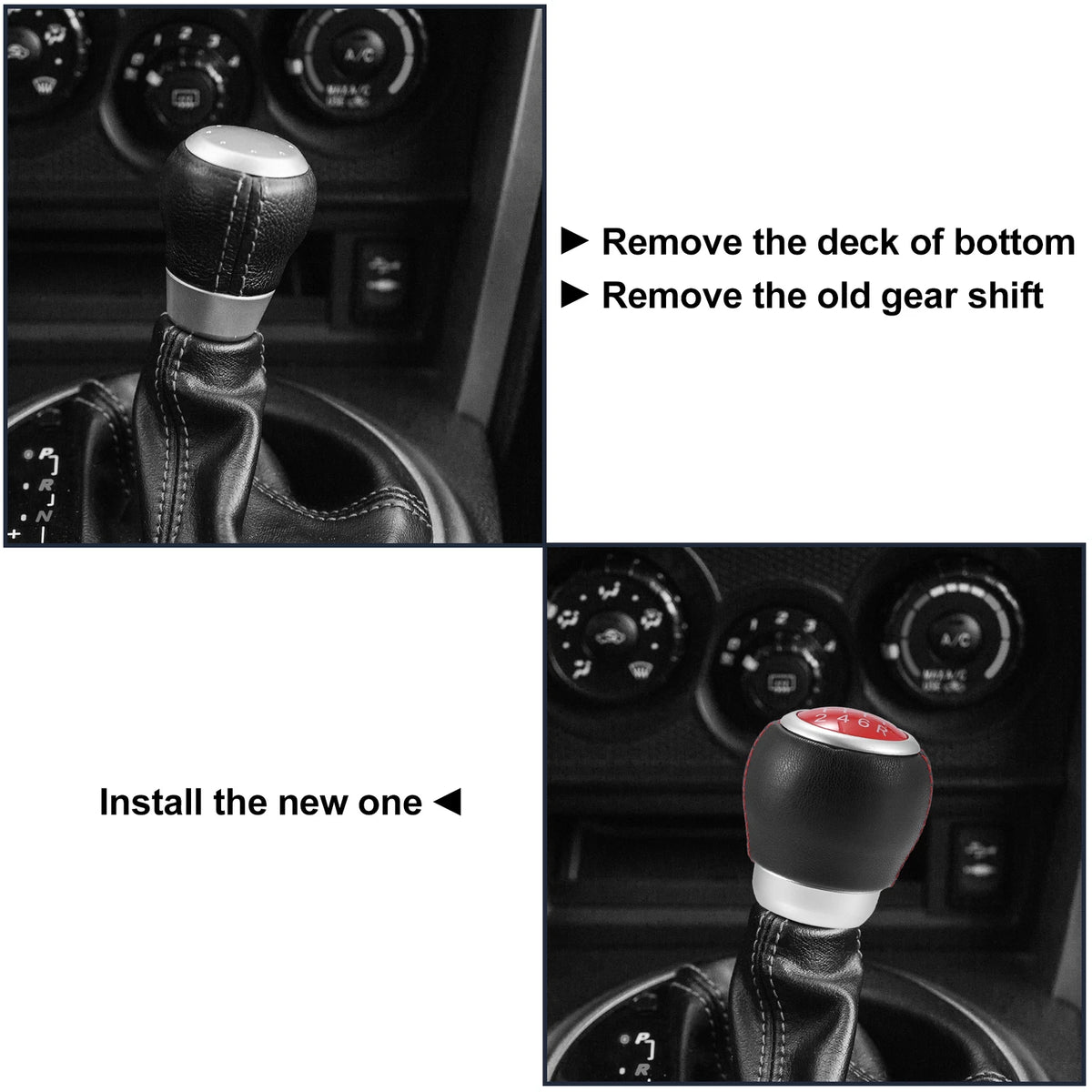 6-Speed Manual Gear Shift Knob for Subaru Forester, Impreza WRX STI (2010-2018)