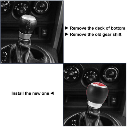 6-Speed Manual Gear Shift Knob for Subaru Forester, Impreza WRX STI (2010-2018)