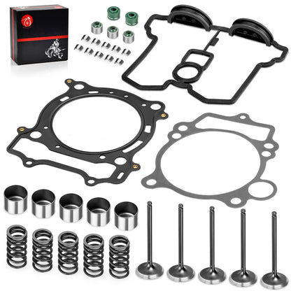 Cylinder Head Valve & Gasket Kit for Yamaha YFZ450/YZ450F