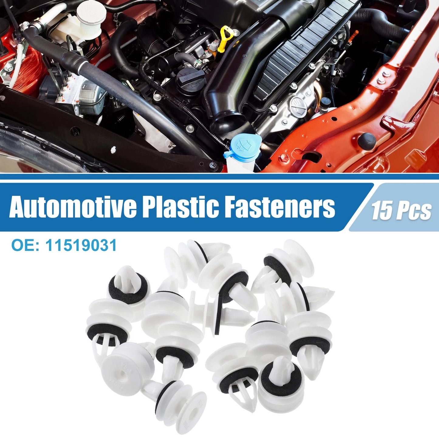 Door Panel Clips 15 x for Chevrolet