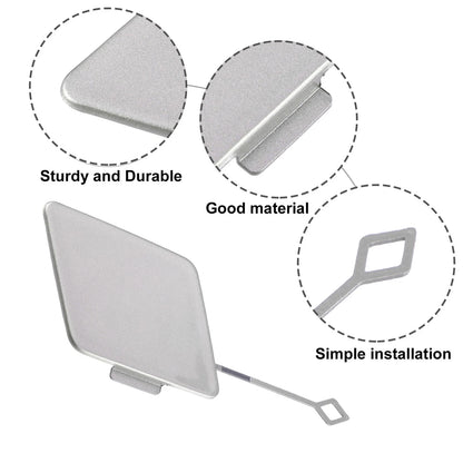 Bumper Tow Hook Cover for BMW 535i 2015-2016 Gray