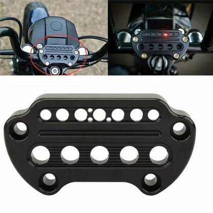 Indicator Handlebar Top Clamp for Harley Sportster XL883 XL1200 Dyna (2004-2023)