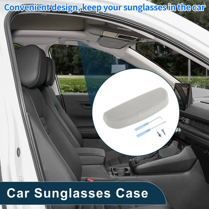 Sunglasses Case for Mitsubishi Lancer Eyeglasses Holder Storage Box Grey