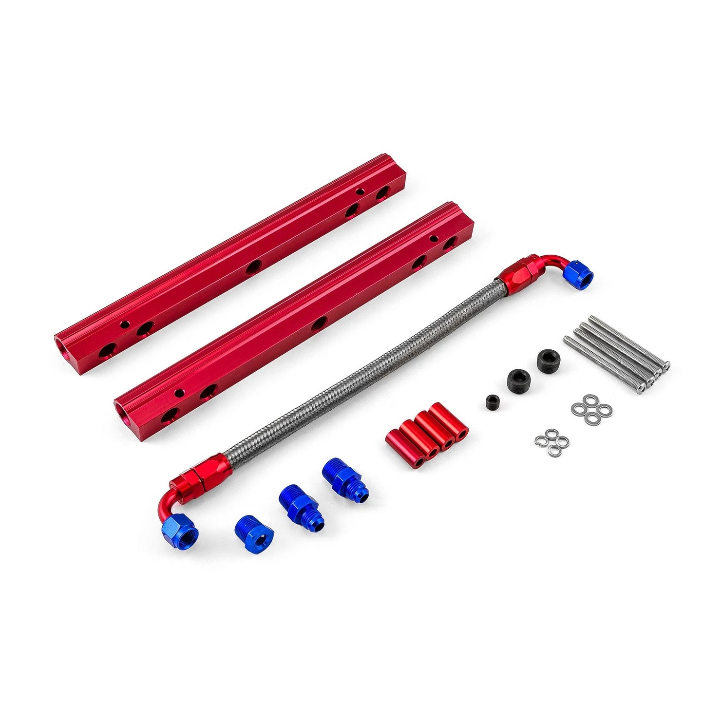 Aluminum Fuel Injector Rail Kit for Pontiac 326 350 389 400 421 428 455