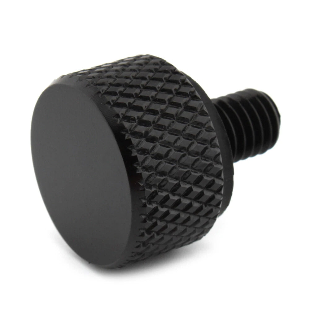 Black Aluminum Brake Lever Screw Plug Cover for BMW R18 (2020-2023)