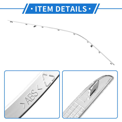 Front Right Bumper Grille Trim for Mercedes-Benz W221 (2010-2013)