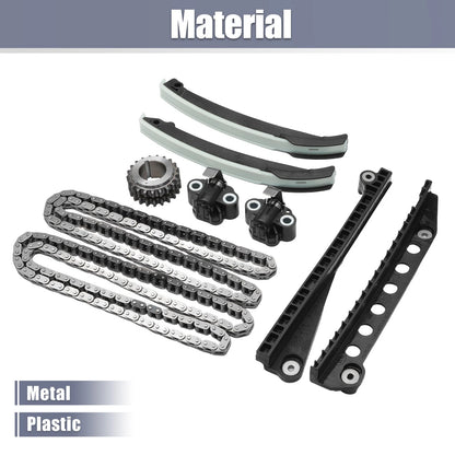 Engine Timing Chain Kit for Ford F-150 F-250 F-350 Super Duty V8 (2004-2010)